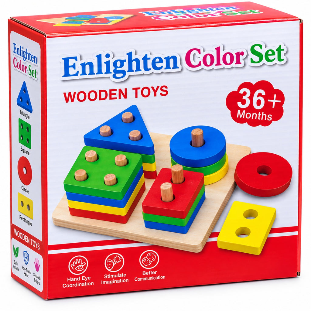 Juego de clasificación de colores WendyPlast