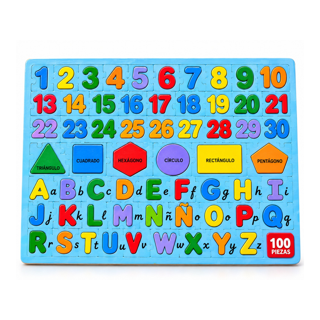 Rompecabezas Educativo 100 Piezas